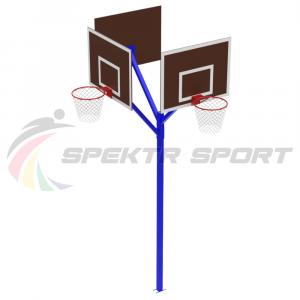 Купить Стойка баскетбольная уличная комбинированная (3 щита) в Гукове 