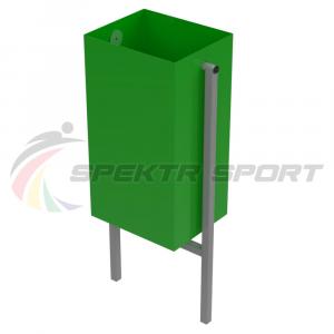 Купить Урна для мусора прямоугольная 370х250х650 мм в Гукове 